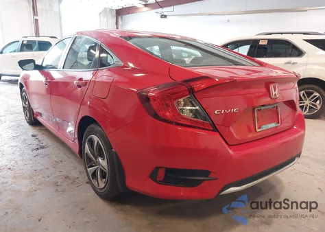 2020 Honda Civic Lx z USA, uszkodzony, nr VIN 2HGFC2F63LH507310